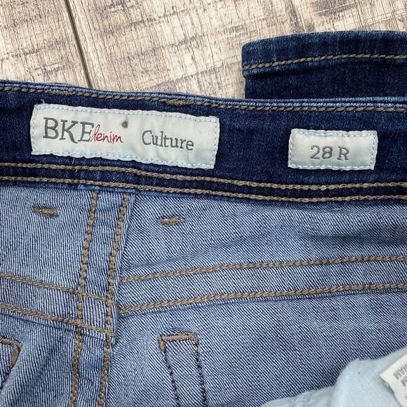 BKE Culture Low Rise Straight Leg Jeans 28 x 31.5 US 6 - Picture 7 of 11
